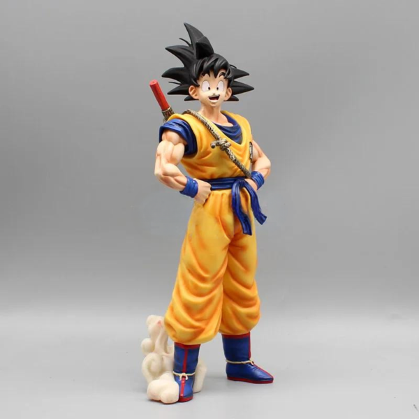 Dragon Ball Super Saiyan Goku on Somersault Cloud - Standing Figure, Anime Statue, Collectible Model Toy – Image 12