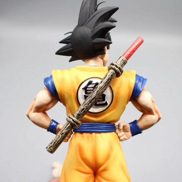 Dragon Ball Super Saiyan Goku on Somersault Cloud - Standing Figure, Anime Statue, Collectible Model Toy – Image 4
