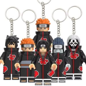 Anime Character Keychain Accessory – Cute Mini Figure Pendant Gift