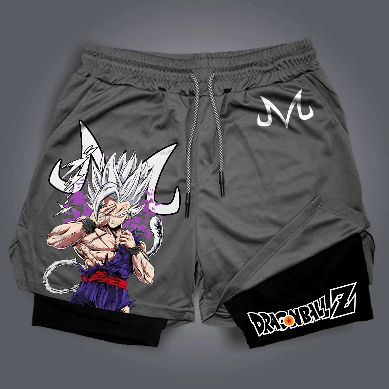 Anime-Inspired Quick-Dry Shorts 2025 – Breathable Beach & Streetwear Pants, Retro Y2K Hip-Hop Style – Image 6