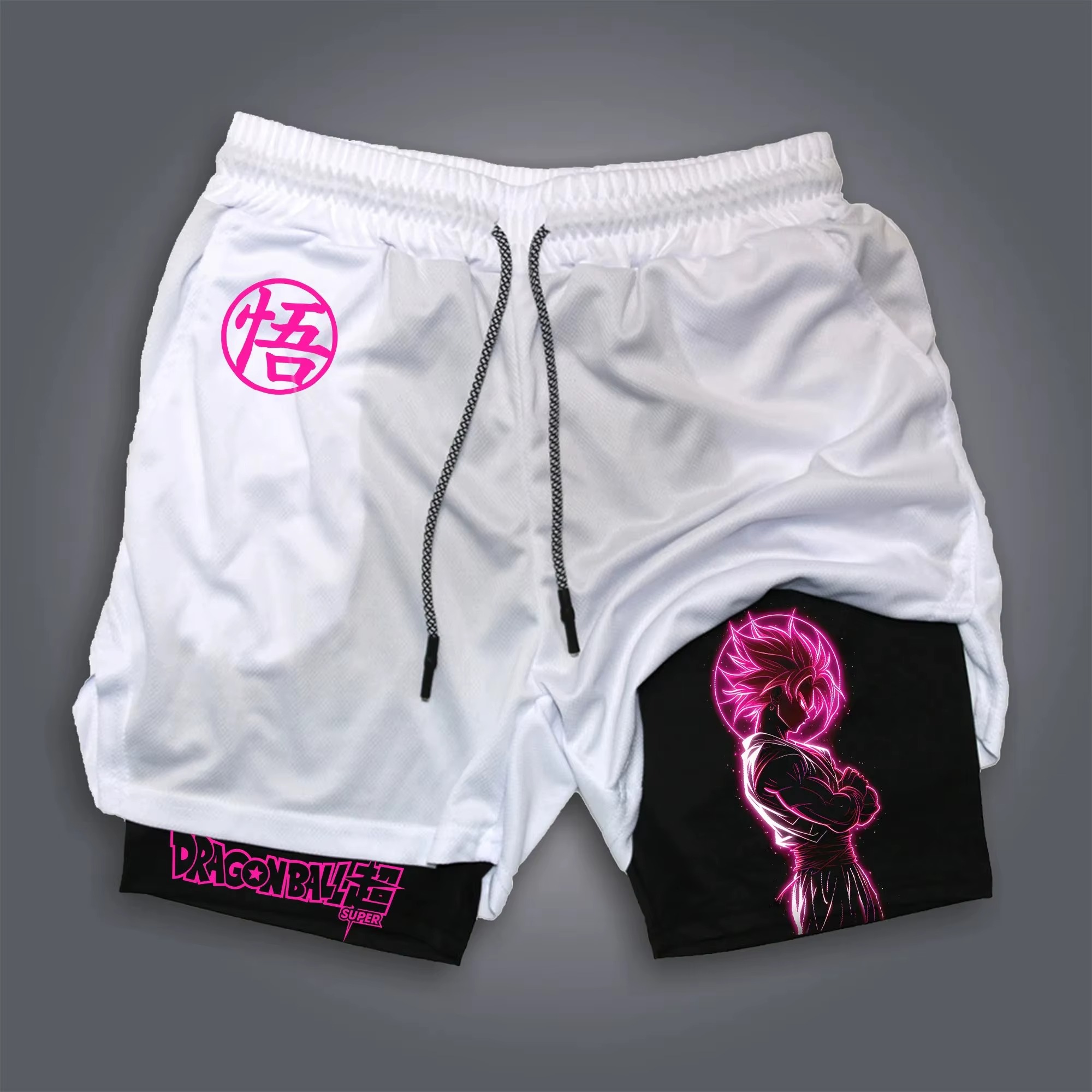 Anime-Inspired Quick-Dry Shorts 2025 – Breathable Beach & Streetwear Pants, Retro Y2K Hip-Hop Style – Image 7