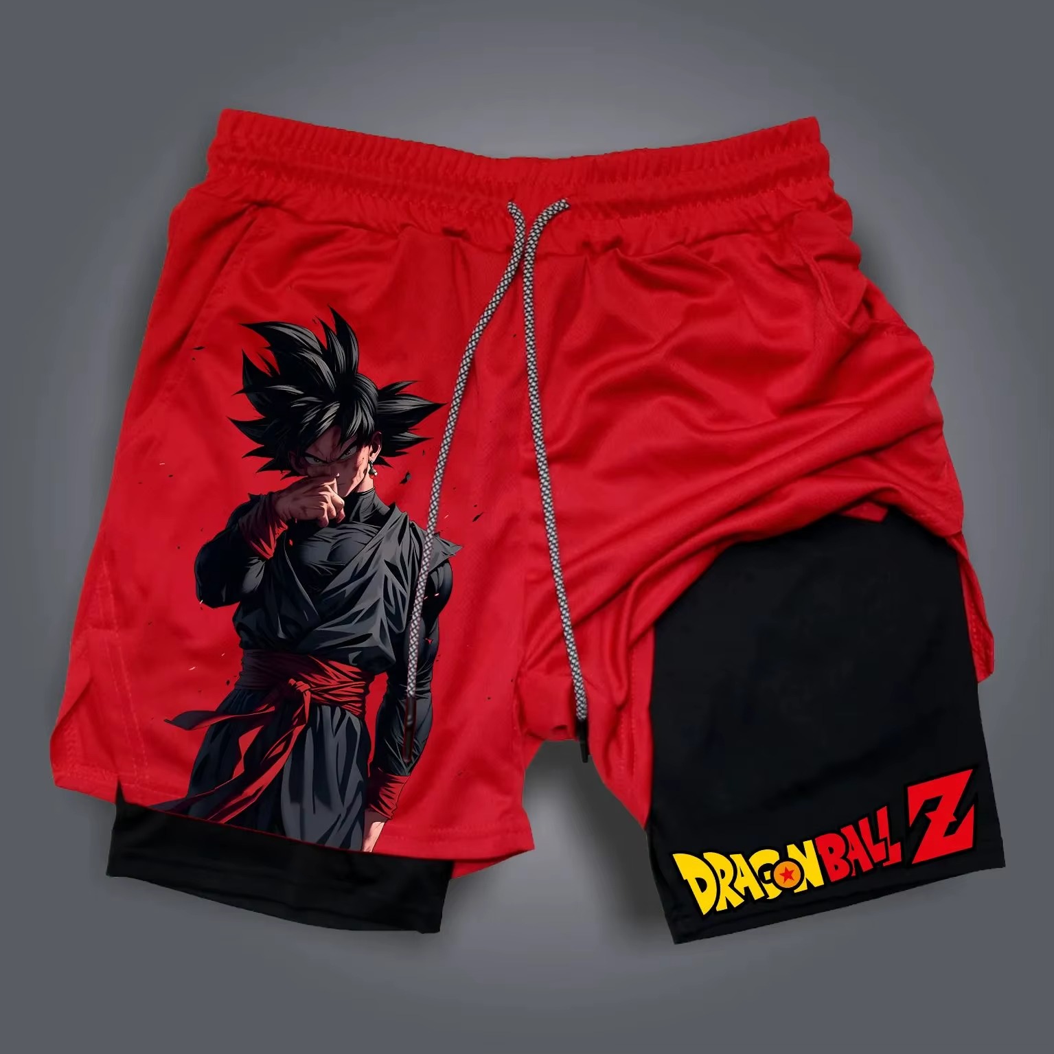 Anime-Inspired Quick-Dry Shorts 2025 – Breathable Beach & Streetwear Pants, Retro Y2K Hip-Hop Style – Image 10
