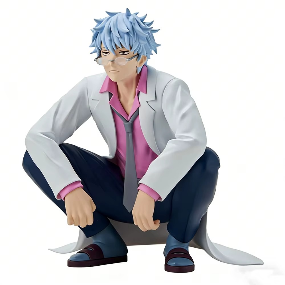 14cm Ginpachi Sensei Figure – Anime 3 Nen Z Gumi PVC Collectible, Desk Ornament & Gift