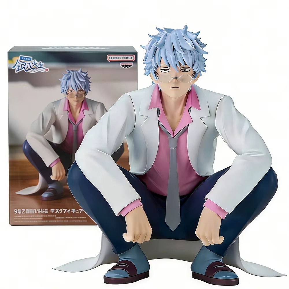 14cm Ginpachi Sensei Figure – Anime 3 Nen Z Gumi PVC Collectible, Desk Ornament & Gift – Image 2