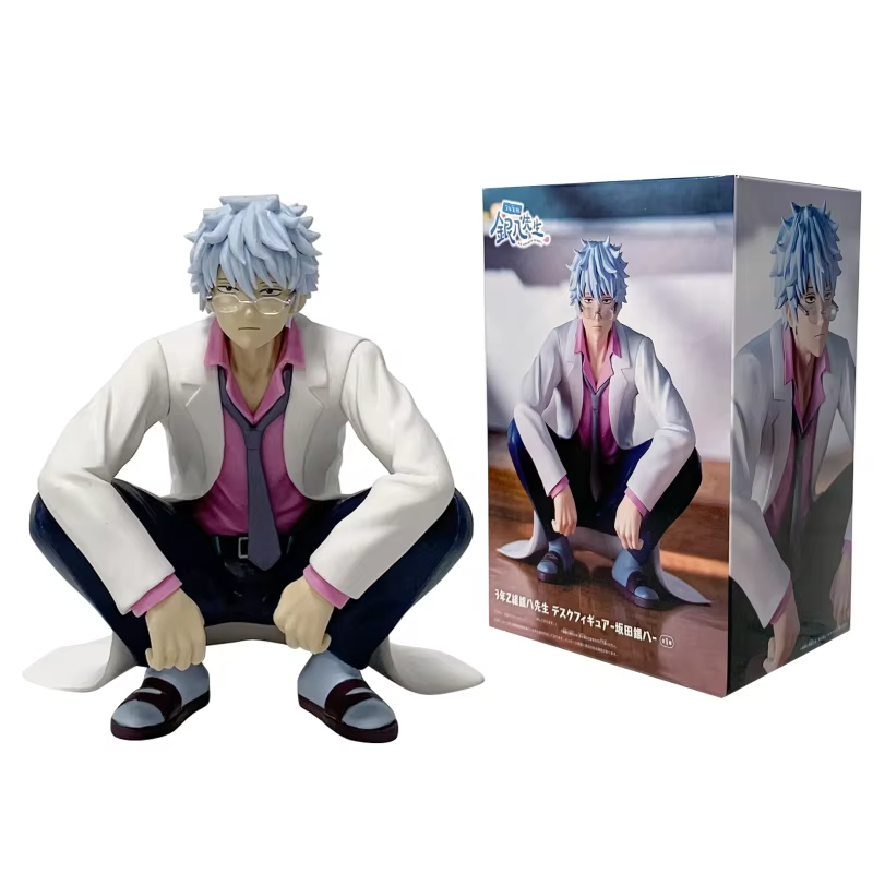 14cm Ginpachi Sensei Figure – Anime 3 Nen Z Gumi PVC Collectible, Desk Ornament & Gift – Image 3