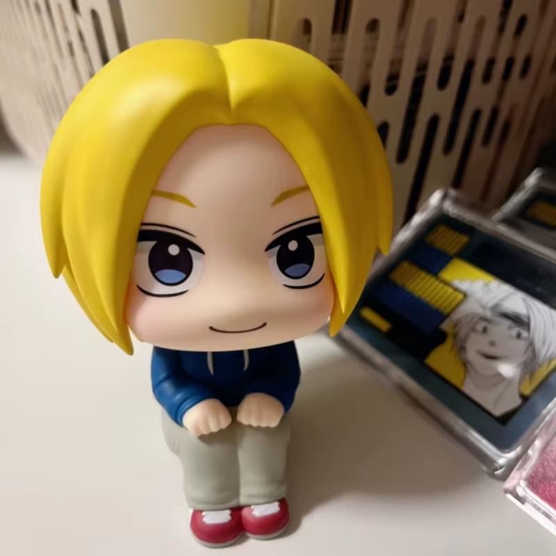 Sakamoto Tarou Look Up Figure 11cm – Sakamoto Days PVC Anime Collectible Kawaii Sitting Figure with Asakura Shin Style Model Gift – Image 4