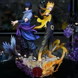 Naruto & Sasuke Anime Figure – 20cm PVC Action Collectible