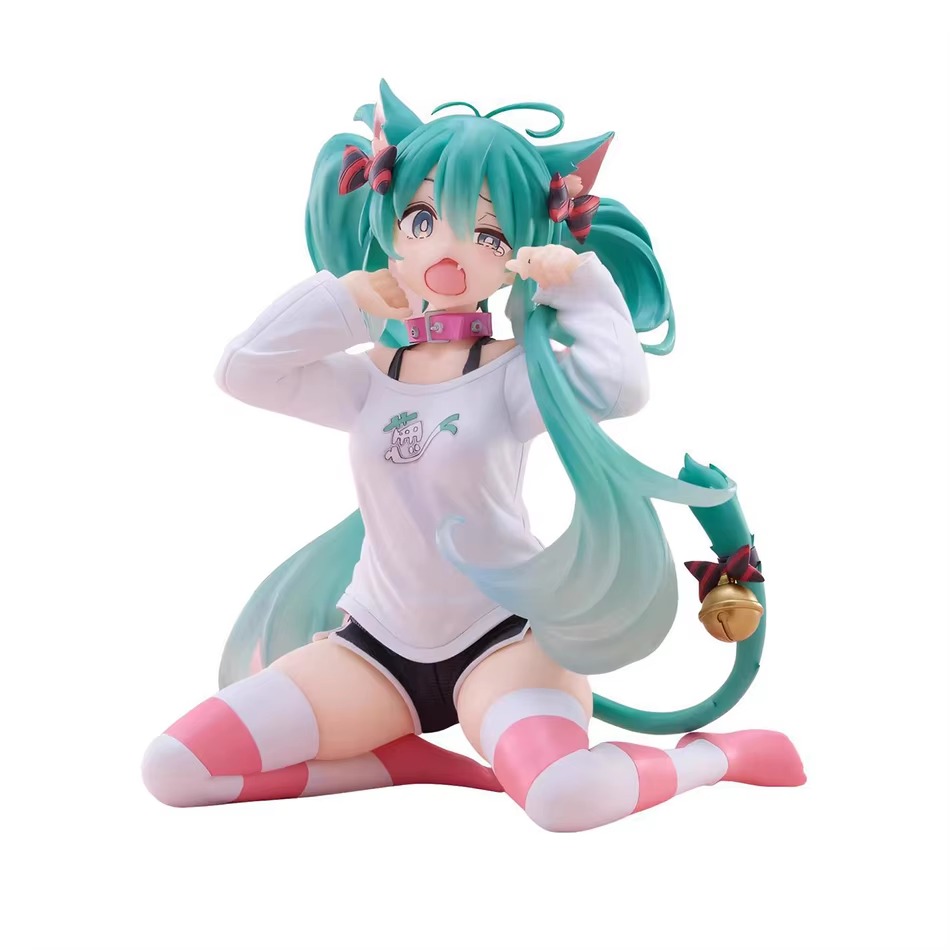 Hatsune Miku Cute Figure – 12cm PVC Anime Collectible Desktop Model – Image 7