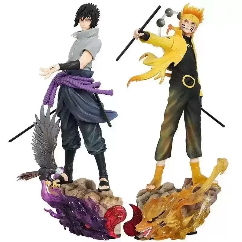 Naruto & Sasuke Anime Figure – 20cm PVC Action Collectible – Image 6