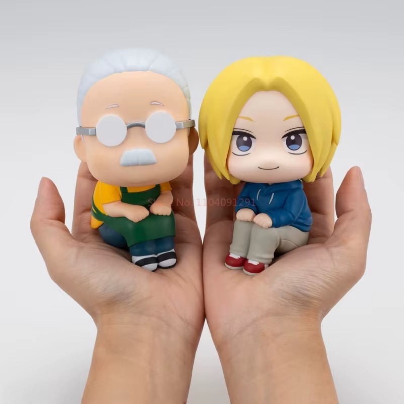 Sakamoto Tarou Look Up Figure 11cm – Sakamoto Days PVC Anime Collectible Kawaii Sitting Figure with Asakura Shin Style Model Gift – Image 6