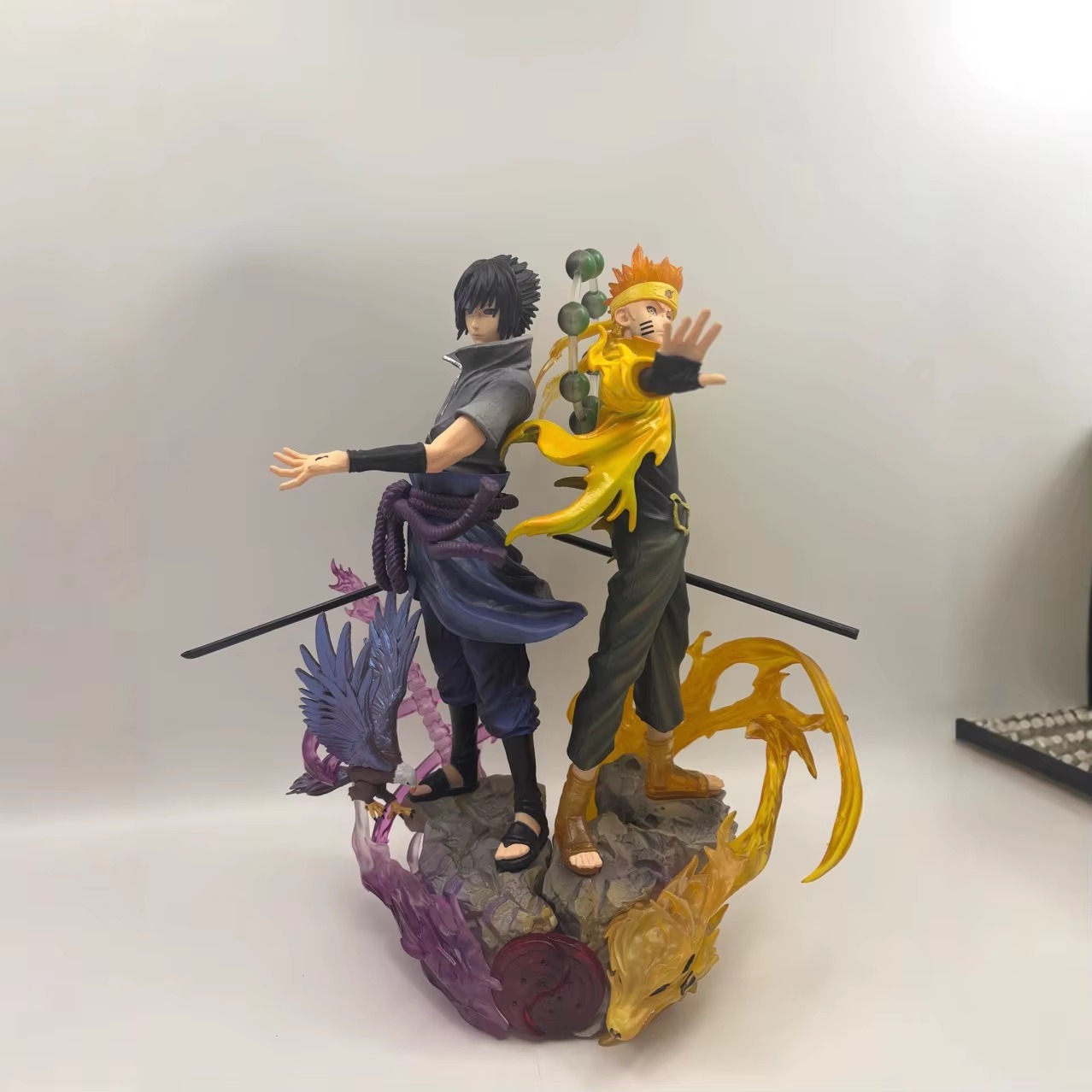Naruto & Sasuke Anime Figure – 20cm PVC Action Collectible – Image 3