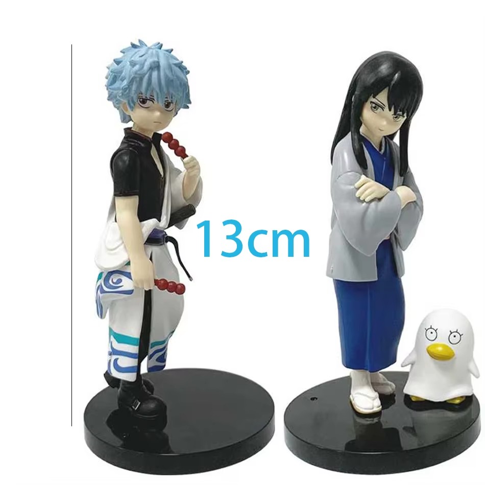 Gintama Gintoki & Katsura Figures – 13cm PVC Anime Collectible Models – Image 5