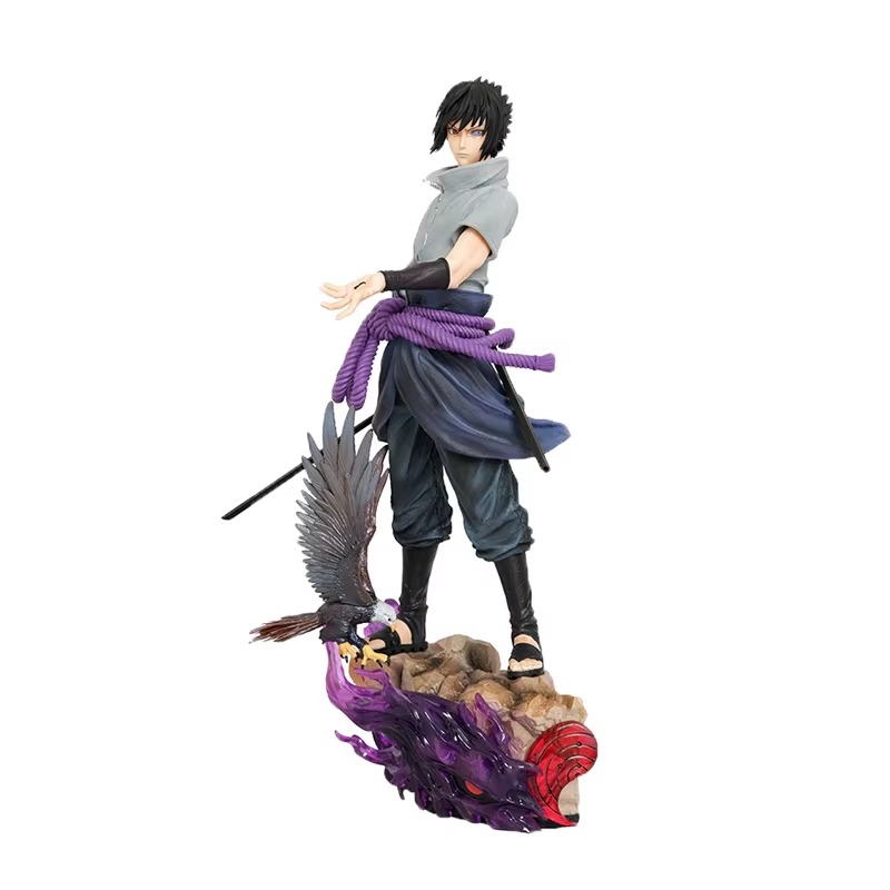 Naruto & Sasuke Anime Figure – 20cm PVC Action Collectible – Image 2