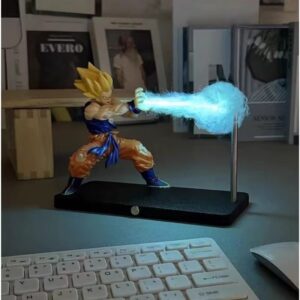 Son Goku Kamehameha Lamp Figure – Dragon Ball Z LED Magnetic Light Anime Collectible Display Model Gift