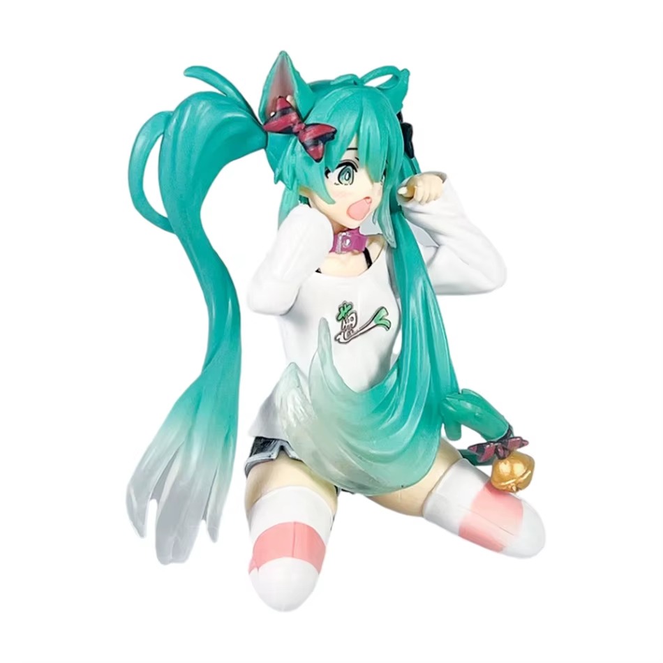 Hatsune Miku Cute Figure – 12cm PVC Anime Collectible Desktop Model – Image 3