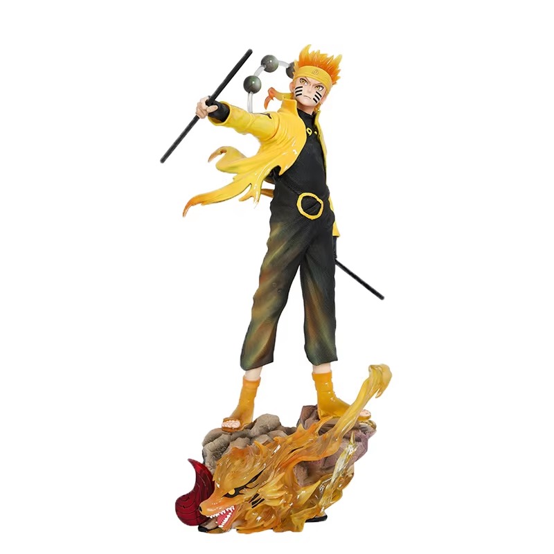 Naruto & Sasuke Anime Figure – 20cm PVC Action Collectible – Image 4