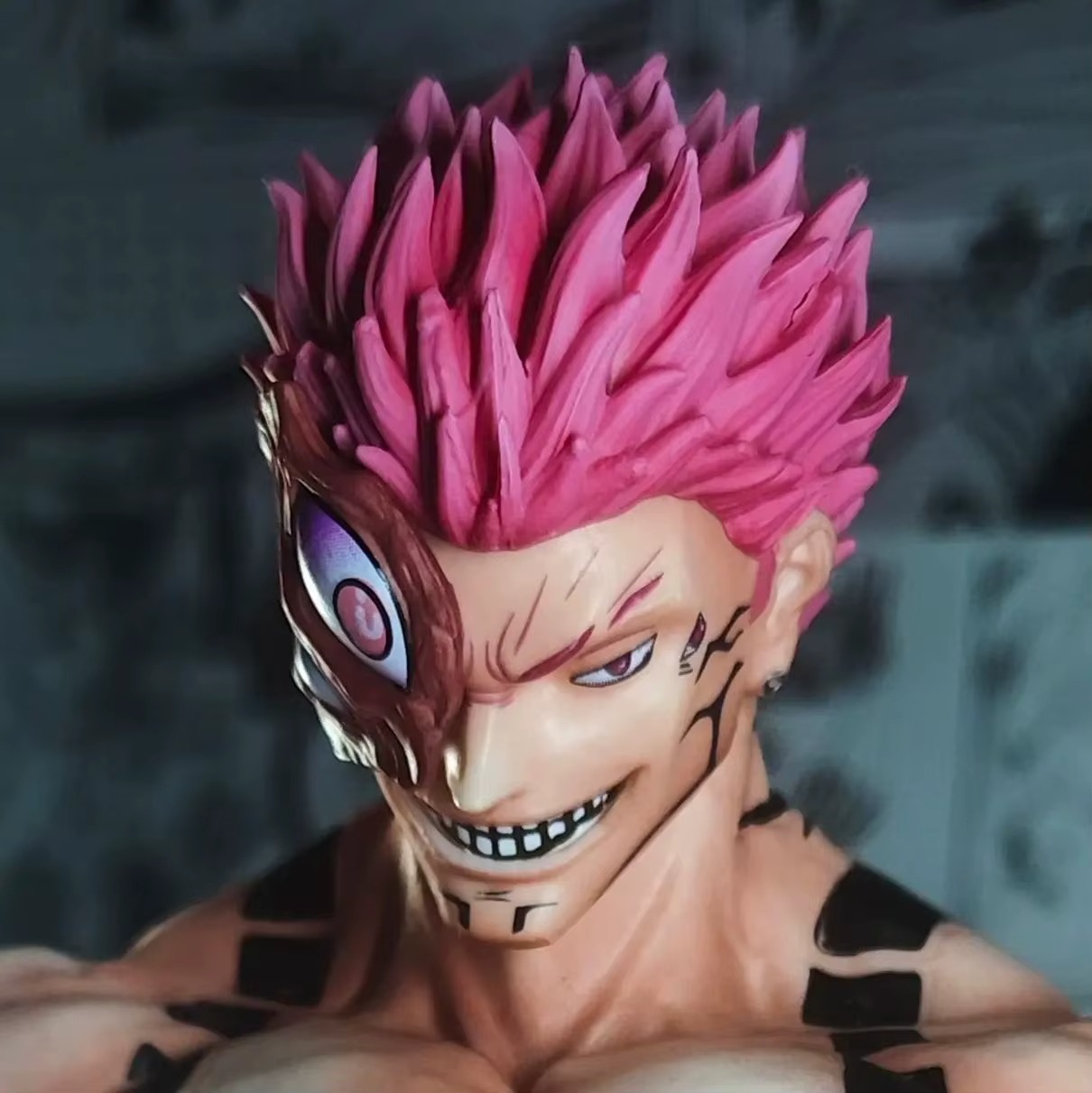 Ryomen Sukuna Figure 30cm – Jujutsu Kaisen Early Form PVC Anime Collectible Statue Cursed Spirit Display Model – Image 3