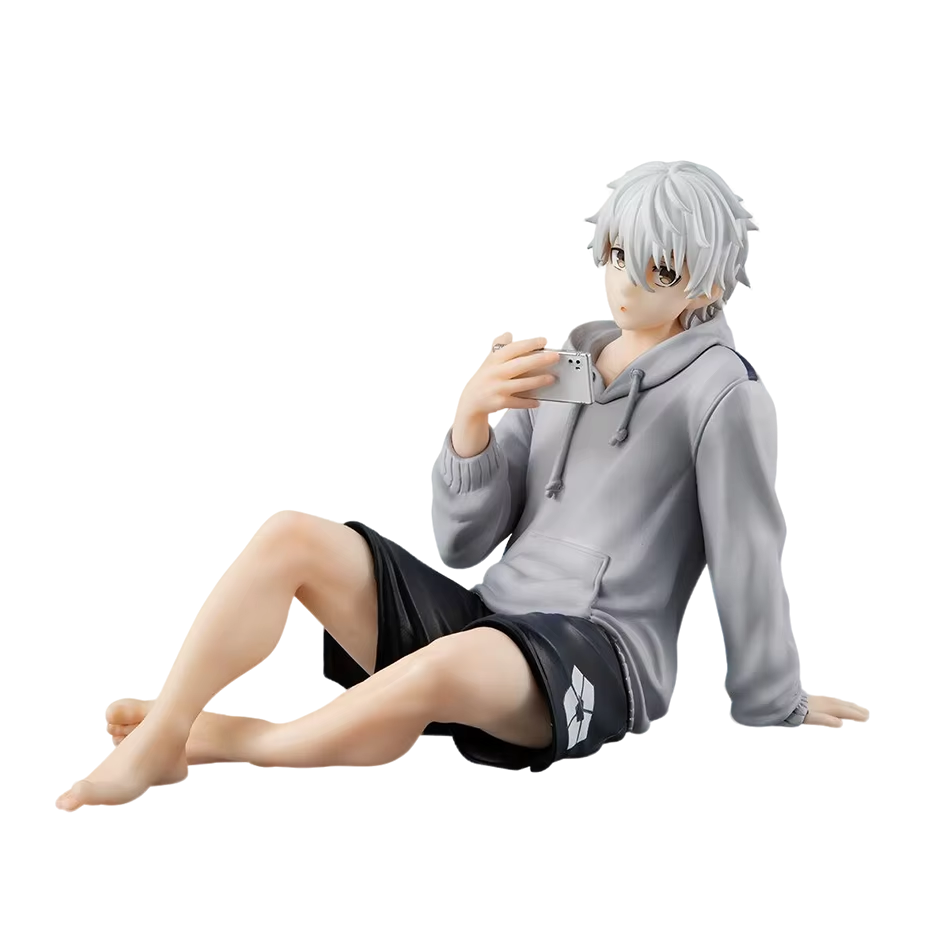 Blue Lock Nagi Seishiro Sitting Figure – PVC Anime Collectible Model for Display & Gifts – Image 3