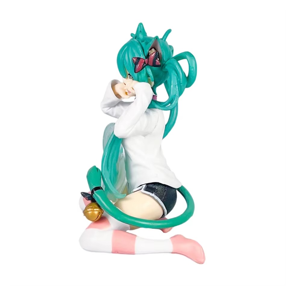 Hatsune Miku Cute Figure – 12cm PVC Anime Collectible Desktop Model – Image 5