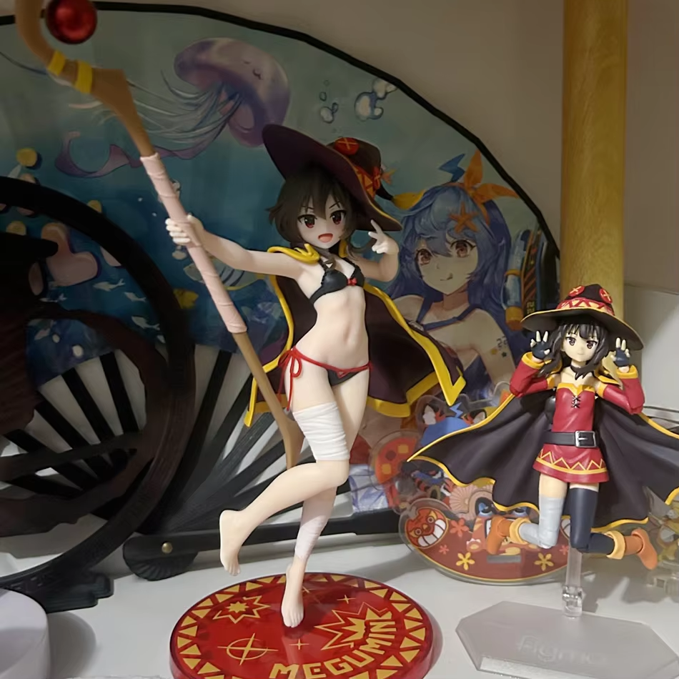 KonoSuba Megumin Figure – Cute PVC Anime Collectible Statue Model for Display – Image 4