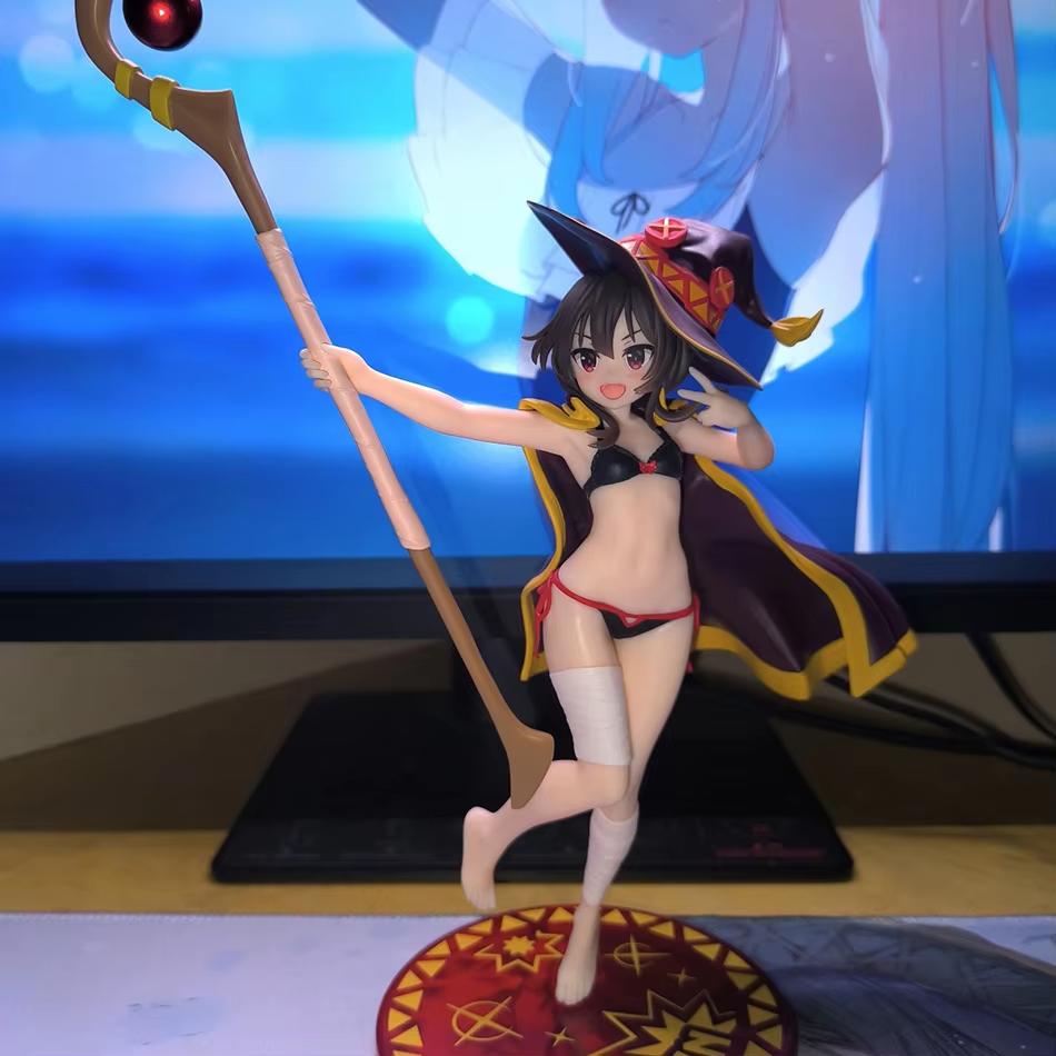 KonoSuba Megumin Figure – Cute PVC Anime Collectible Statue Model for Display – Image 6