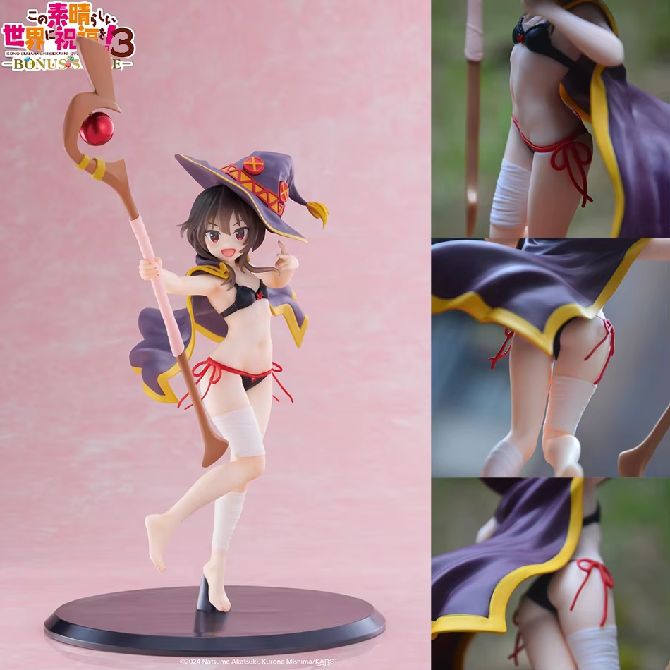 KonoSuba Megumin Figure – Cute PVC Anime Collectible Statue Model for Display – Image 7