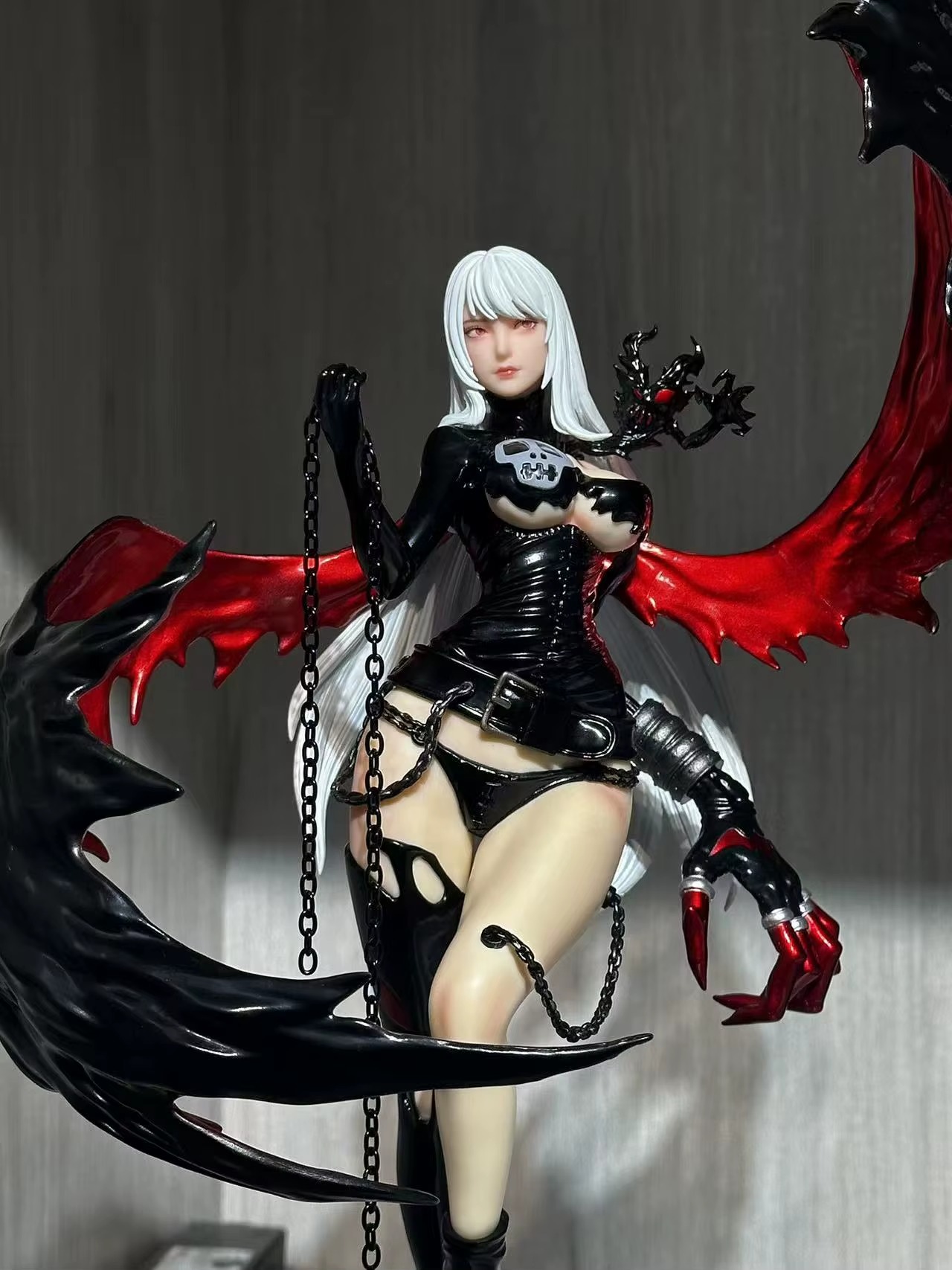 Digimon Angewomon and LadyDevimon Figure – Anime GK Resin Collectible Statue Display Model – Image 2