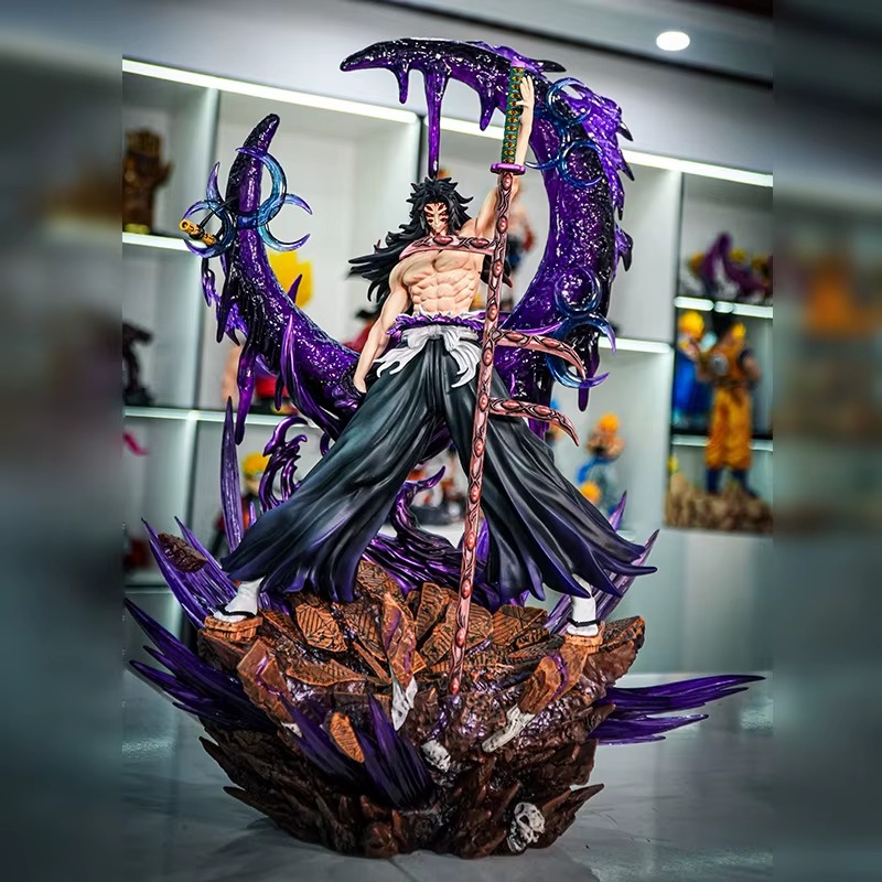 Demon Slayer Kokushibo Statue – 45cm Anime PVC Collector Display Figure – Image 4