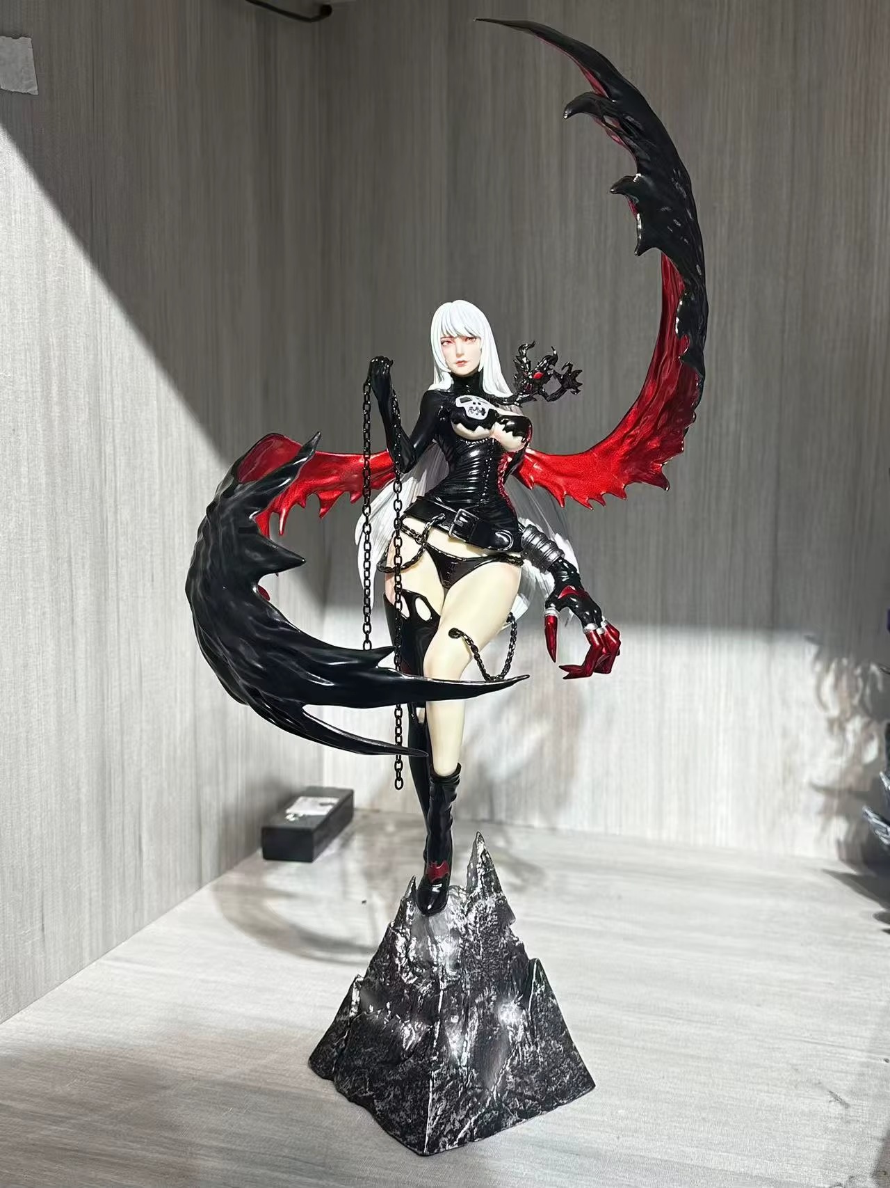 Digimon Angewomon and LadyDevimon Figure – Anime GK Resin Collectible Statue Display Model