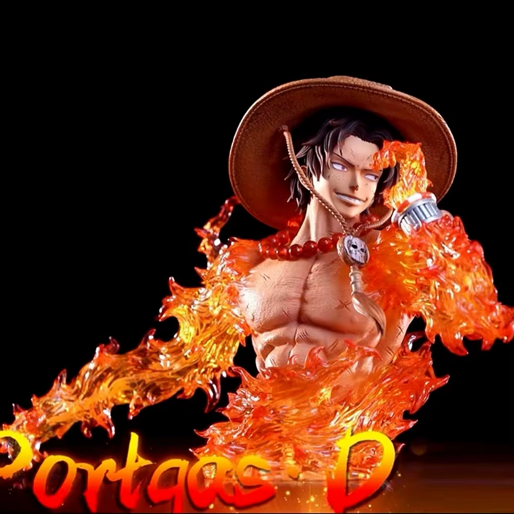 Portgas D. Ace Anime Figure – One Piece 13.5cm PVC Collectible Display Statue