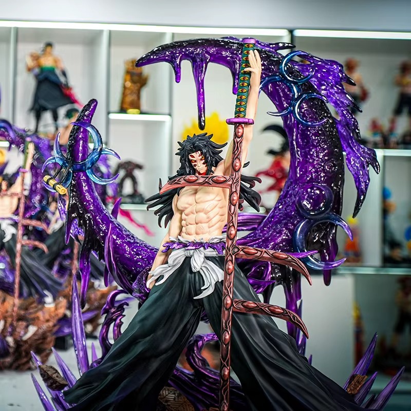 Demon Slayer Kokushibo Statue – 45cm Anime PVC Collector Display Figure – Image 5
